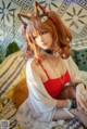 工藤新伍 Cosplay 明日方舟 安洁莉娜 夏卉泳装